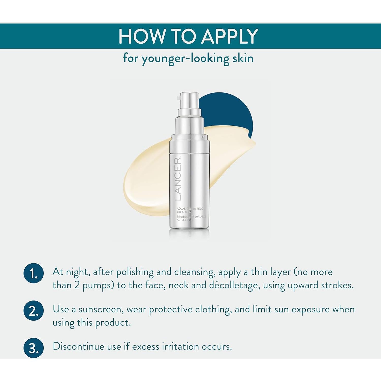 Suero Facial Antienvejecimiento Lancer Skincare 1.25% Retinol 30ml