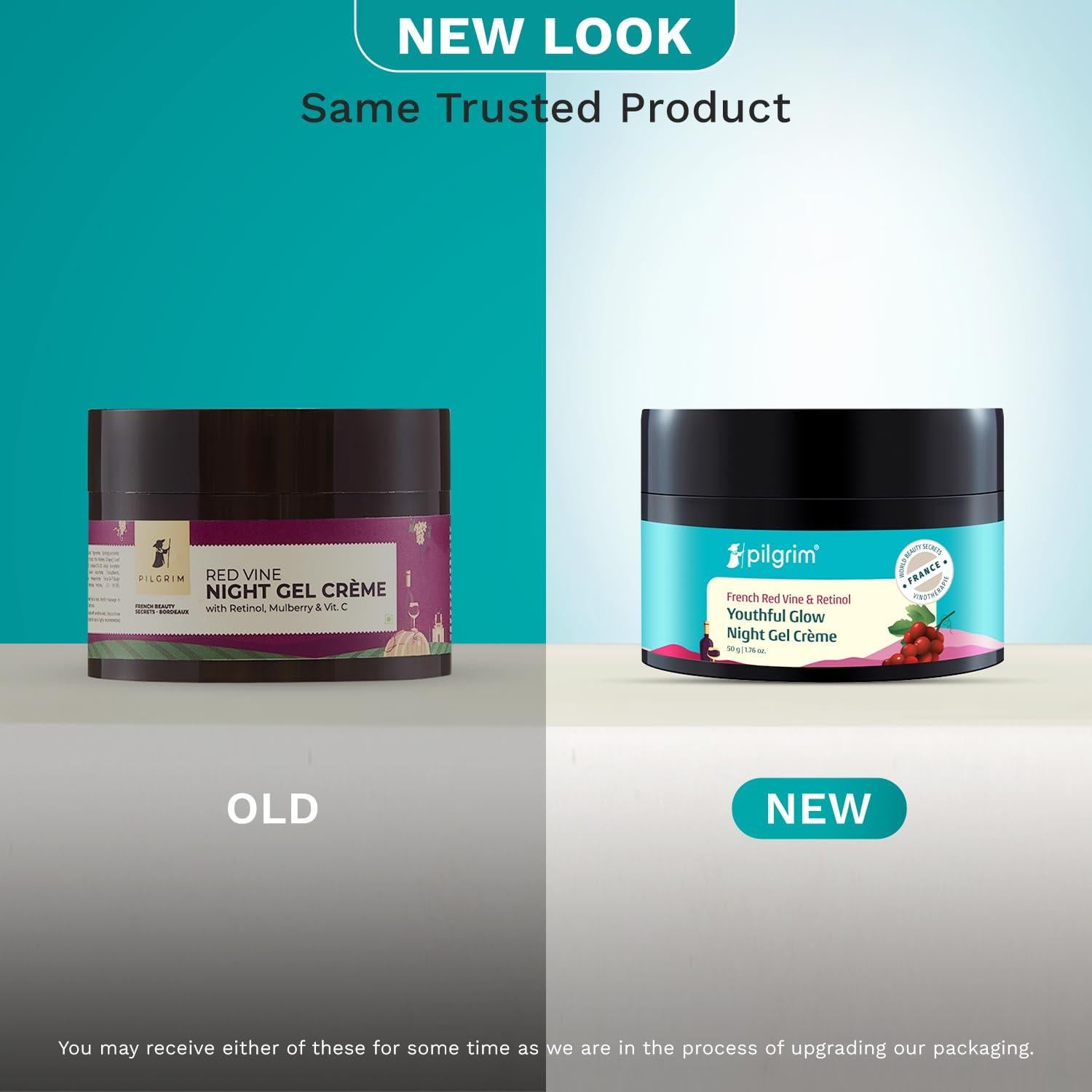 Crema de Noche Anti-Envejecimiento Pilgrim 50g con Retinol