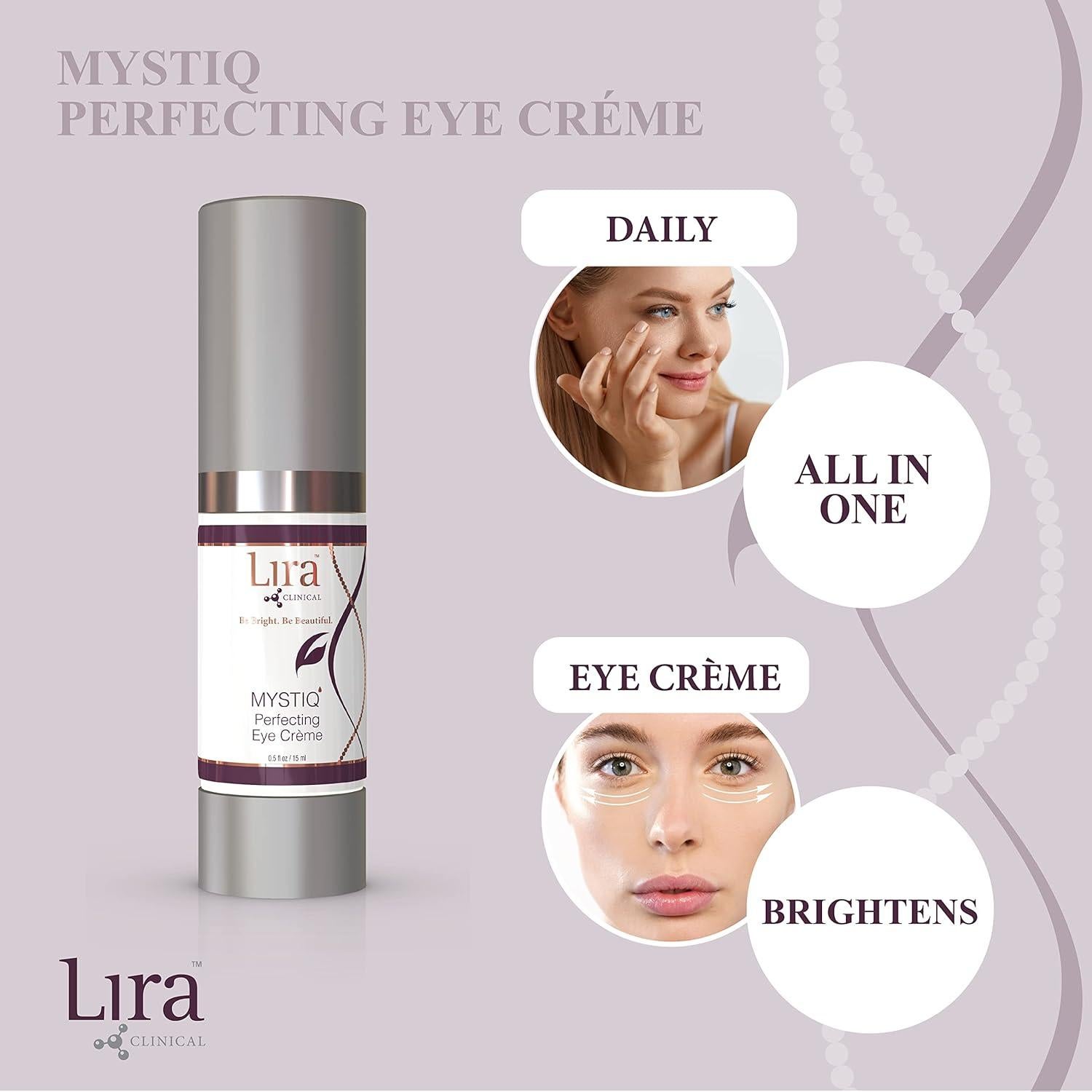 Crema para Ojos Lira Clinical MYSTIQ 15 ml - Anti Envejecimiento