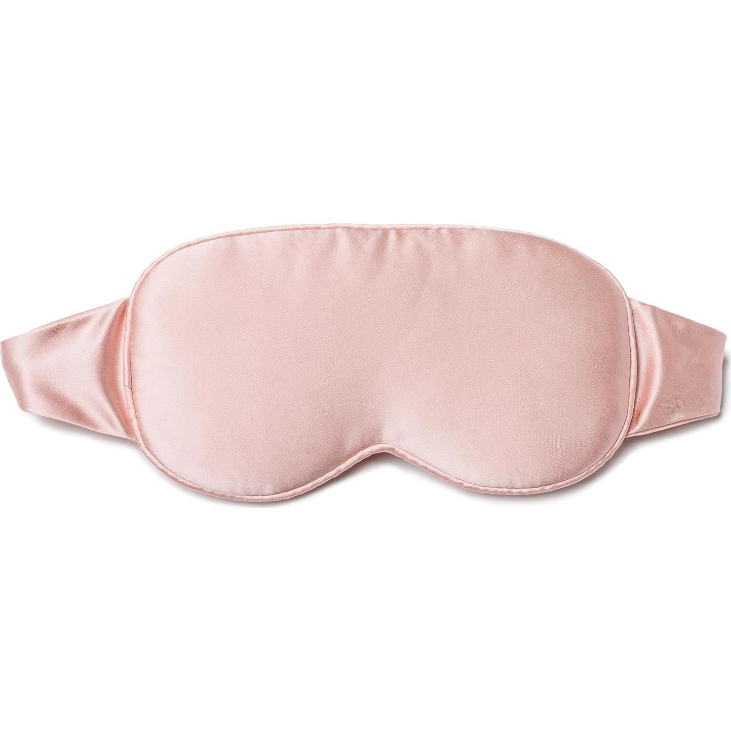 Máscara de Ojos de Seda Pura Fishers Finery 25 Momme Rosa