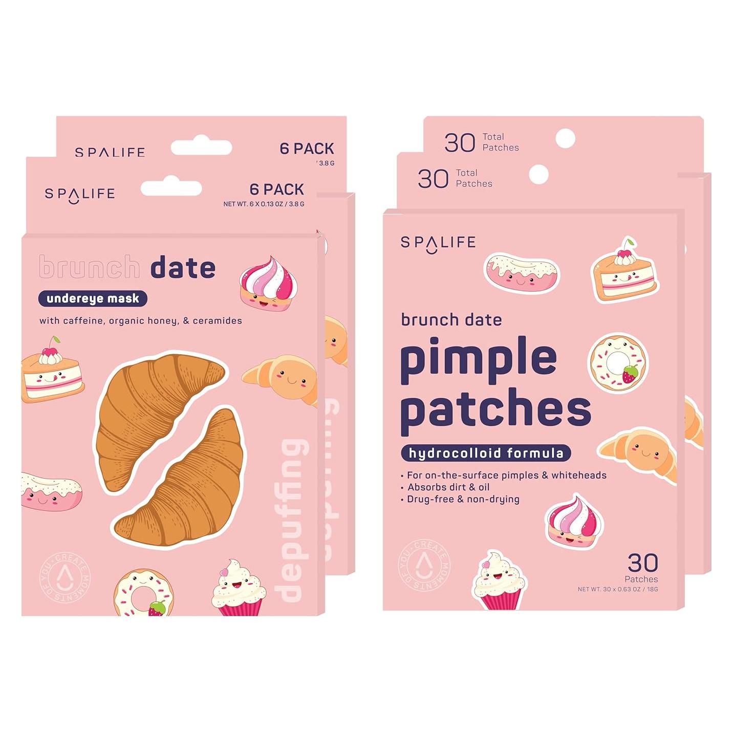 SpaLife Duo Parches Hidrogel Ojos y Granitos Brunch Date - 42 Parches