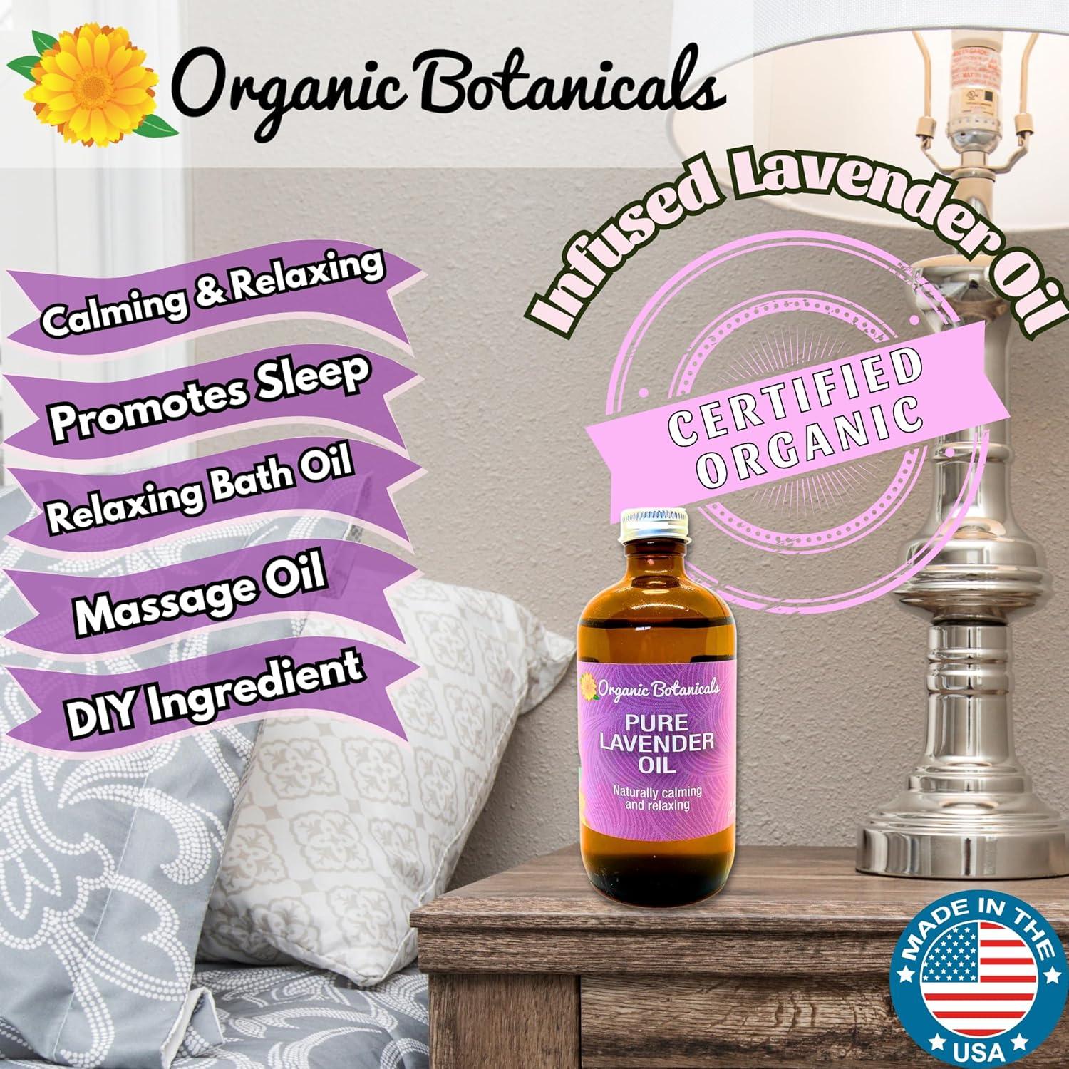 Aceite de Masaje Orgánico de Lavanda 113g - Organic Botanicals