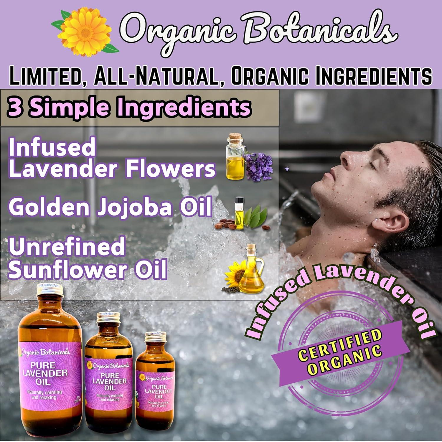 Aceite de Masaje Orgánico de Lavanda 113g - Organic Botanicals