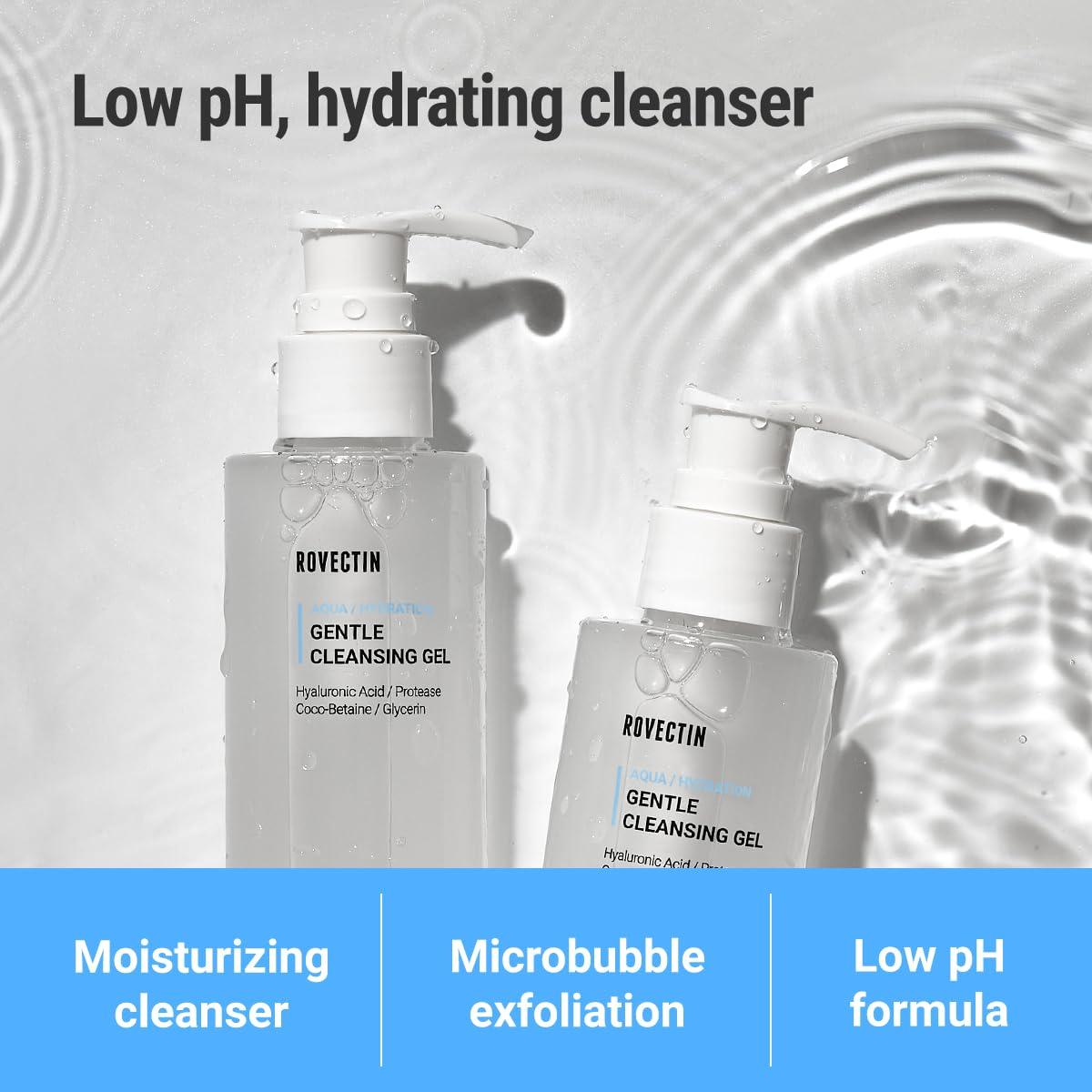 Gel Limpiador Aqua Rovectin 174 ml - Hidratante pH Balanceado