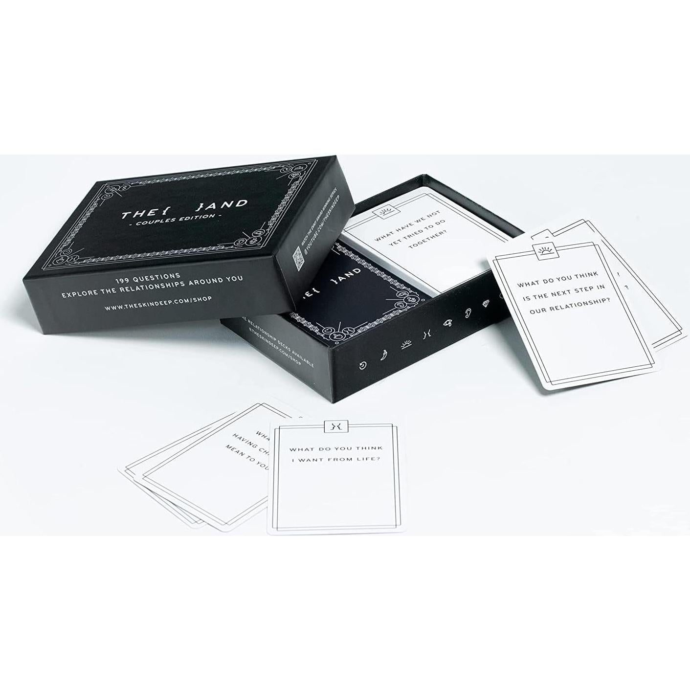 Juego de Cartas para Parejas The Skin Deep - 199 Preguntas