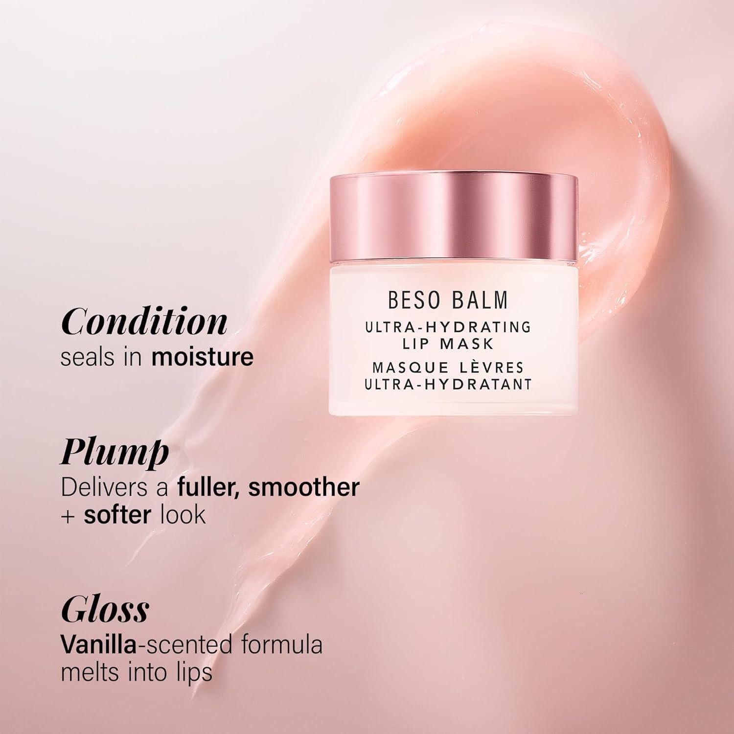 Mascarilla Labial JLO BEAUTY 3 Paquete Hidratante Vainilla