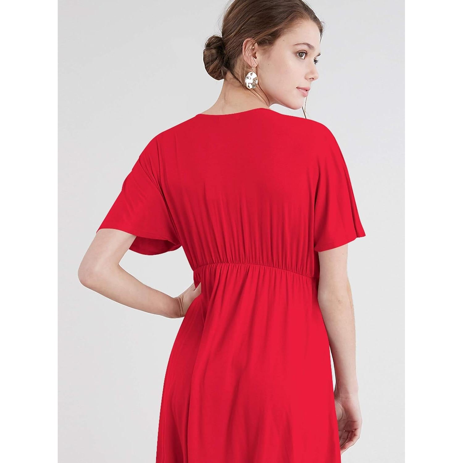 Vestido Casual Kimono Lock and Love Escote V Talla S-3XL