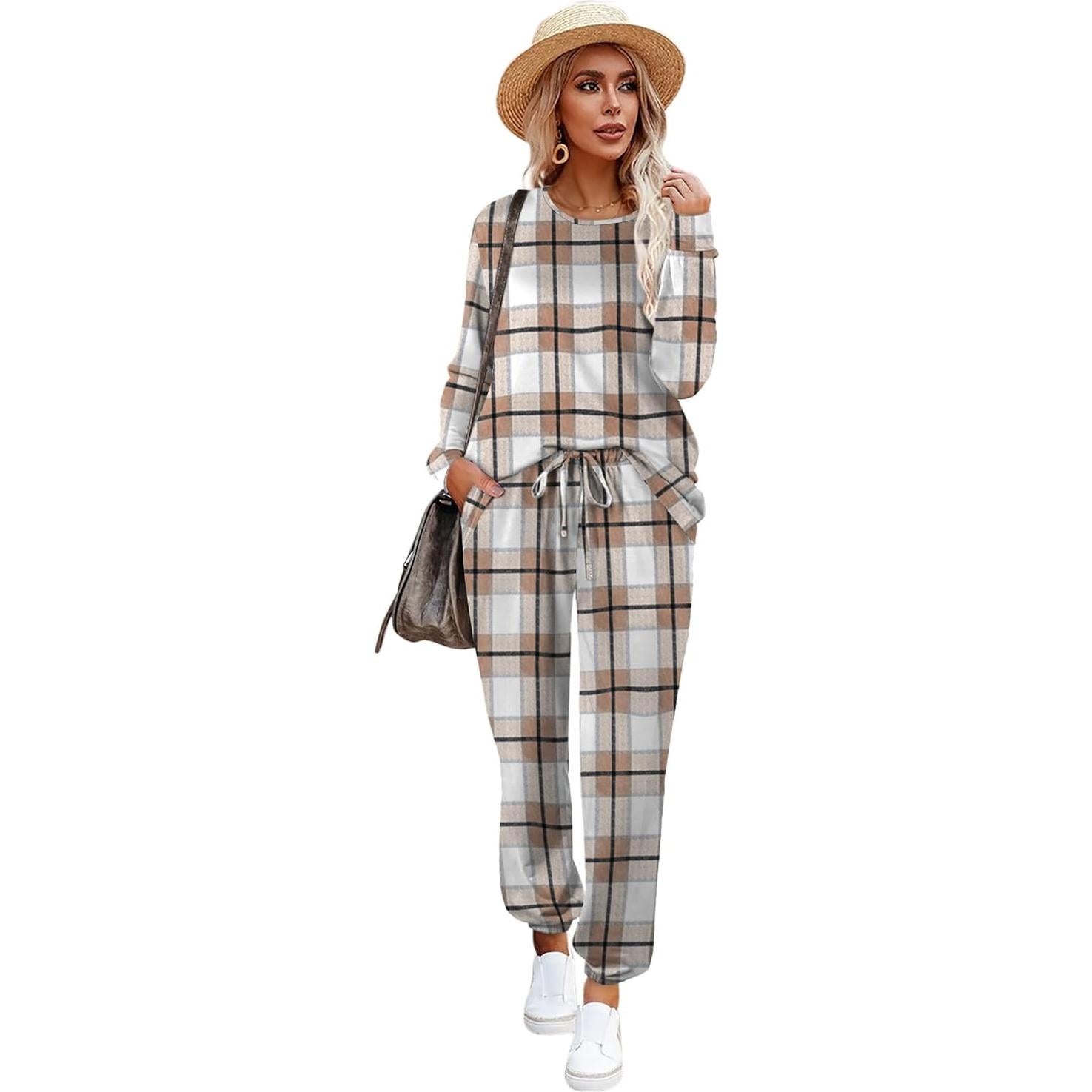 Conjunto de Sudadera Aloodor para Mujeres - 2 Piezas Grande