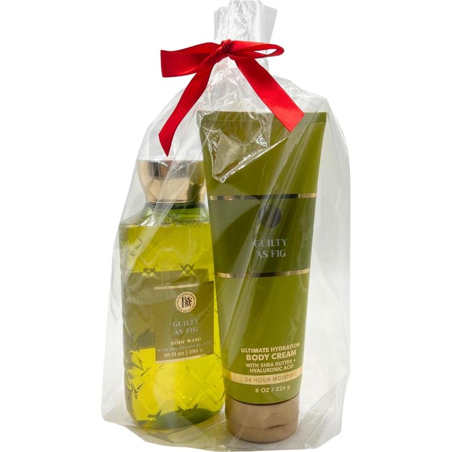 Set de Regalo Gel de Ducha y Crema Corporal Bath & Body Works Culpable como un Higo