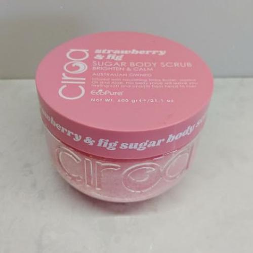 Exfoliante Corporal Ciroa Fresa y Higo 600g Manteca de Karité