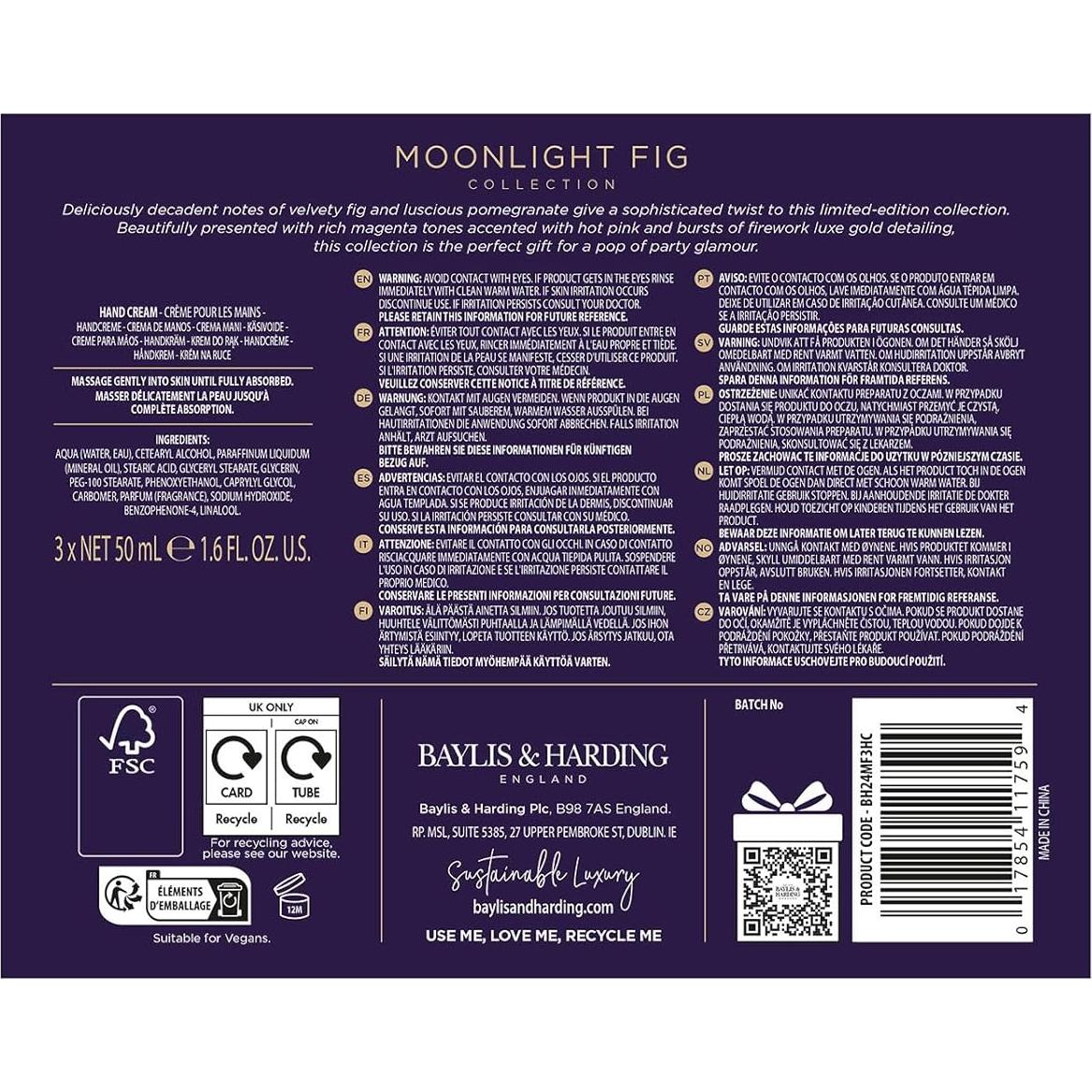 Set de Regalo Baylis & Harding Cuidado de Manos Higo 100g