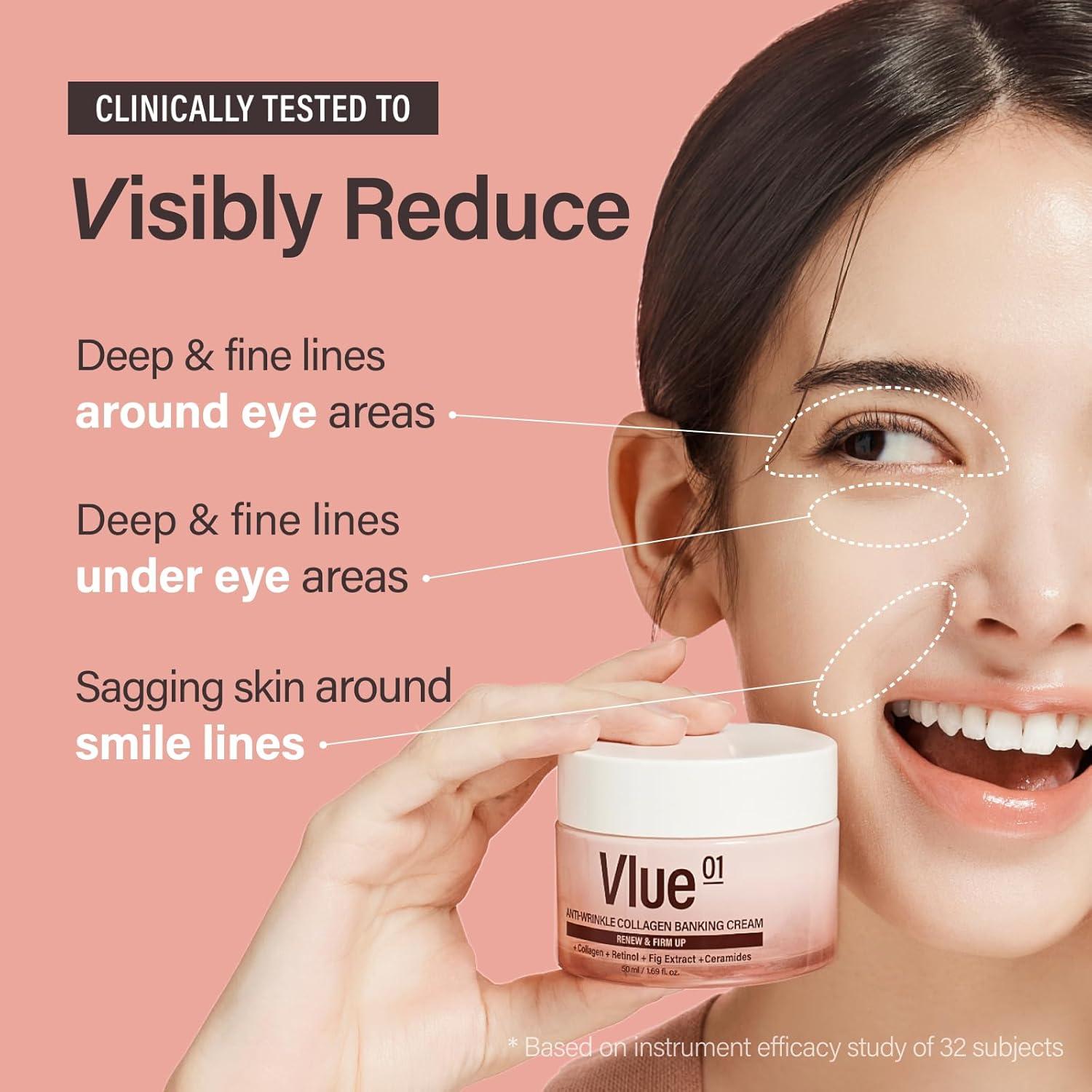 Suero Antiaging VLUE con Retinol y Colágeno 50 ml