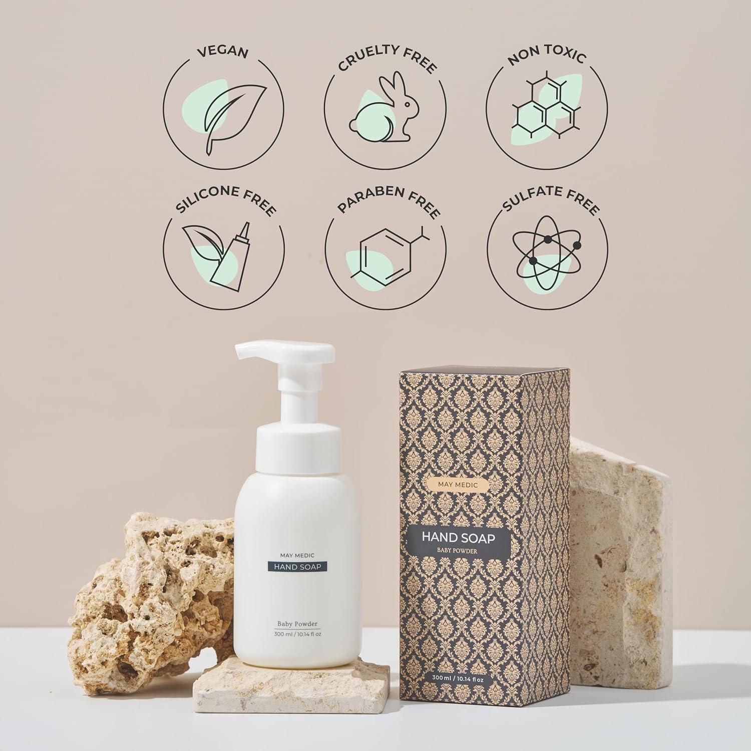 Jabón Espumoso Hidratante May Medic 300 ml - Bebés, Higo y Granada