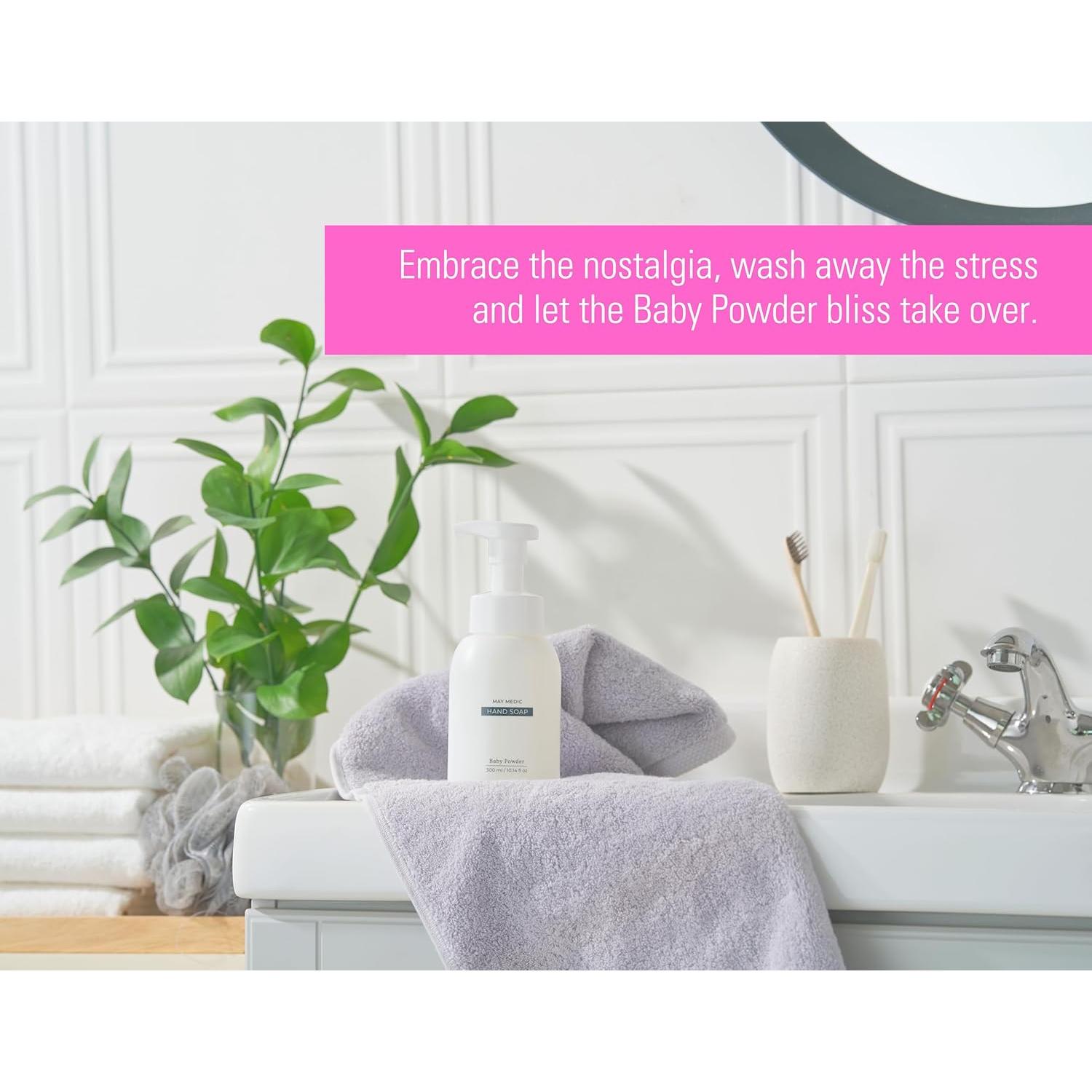 Jabón Espumoso Hidratante May Medic 300 ml - Bebés, Higo y Granada