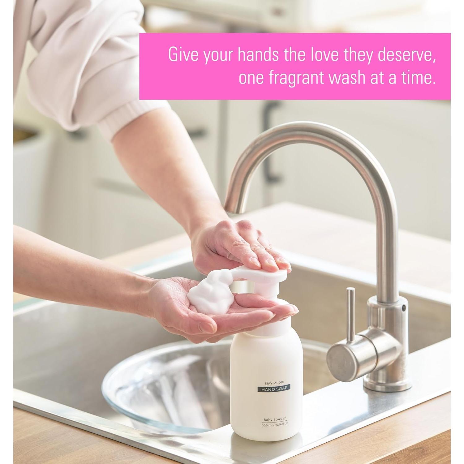 Jabón Espumoso Hidratante May Medic 300 ml - Bebés, Higo y Granada