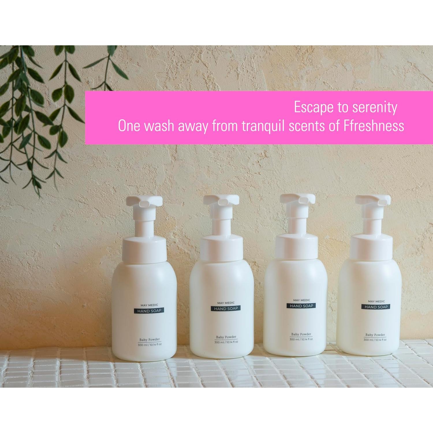 Jabón Espumoso Hidratante May Medic 300 ml - Bebés, Higo y Granada