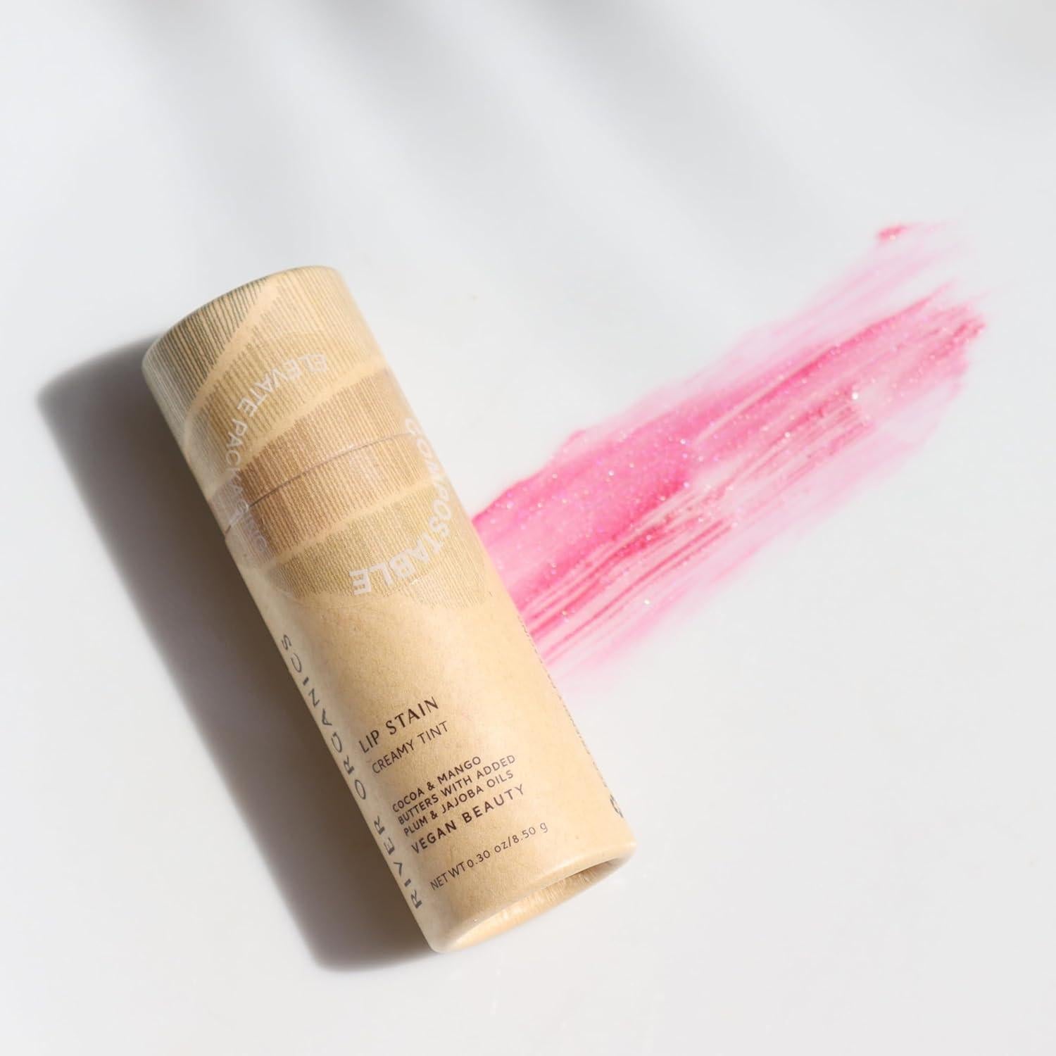 Tinte de Labios Orgánico River Organics Guayaba 8.45 g Vegano