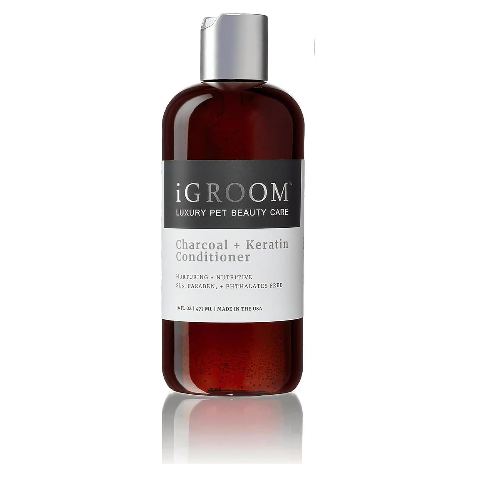 Acondicionador de Keratina iGroom 16oz para Perros - Nutritivo y Reparador
