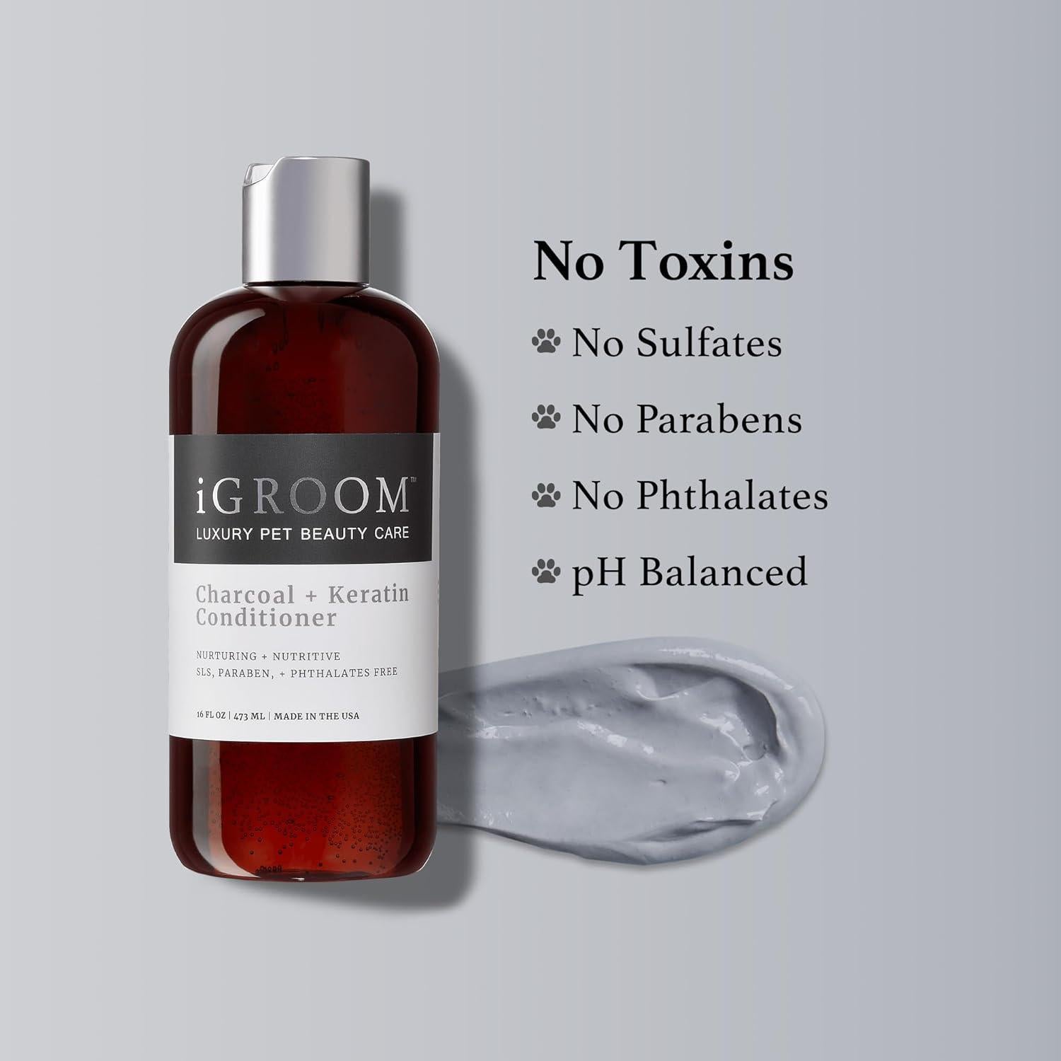 Acondicionador de Keratina iGroom 16oz para Perros - Nutritivo y Reparador