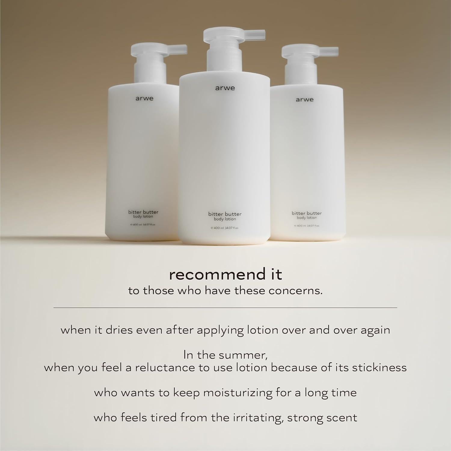 Loción Corporal Hipoalergénica arwe Bitter Butter 400 ml