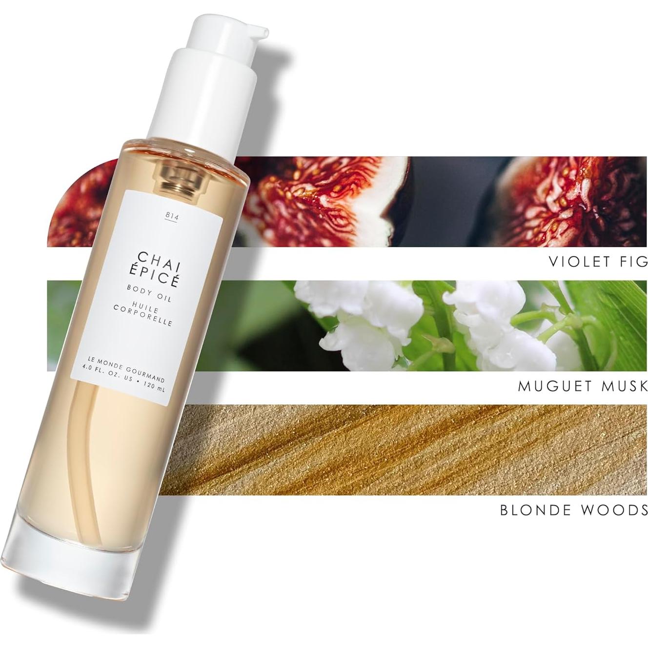 Aceite Corporal Perfume Le Monde Gourmand Chai Épicé 118 ml