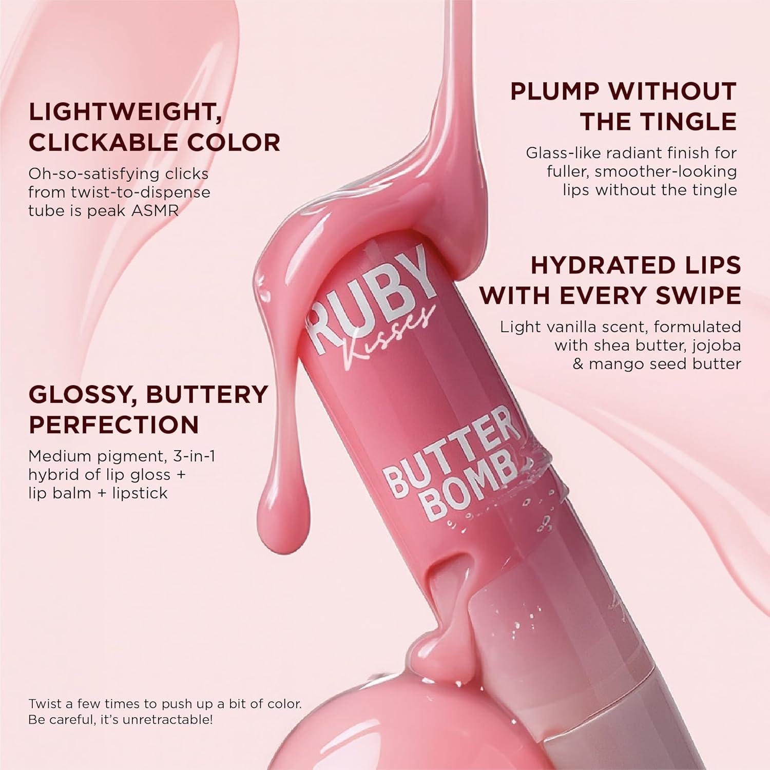 Bálsamo Labial Ruby Kisses Butter Bomb Tarta de Higo 22g