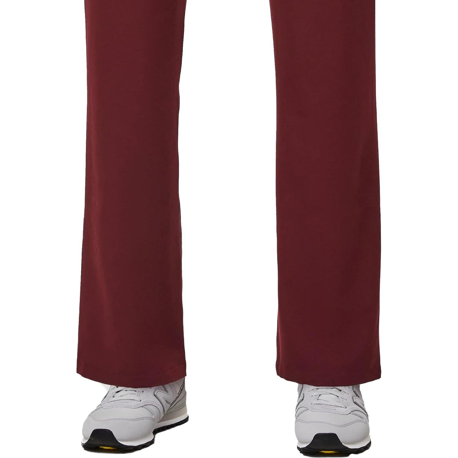 Pantalones de Scrubs FIGS Livingston para Mujeres - Burdeos, Grande