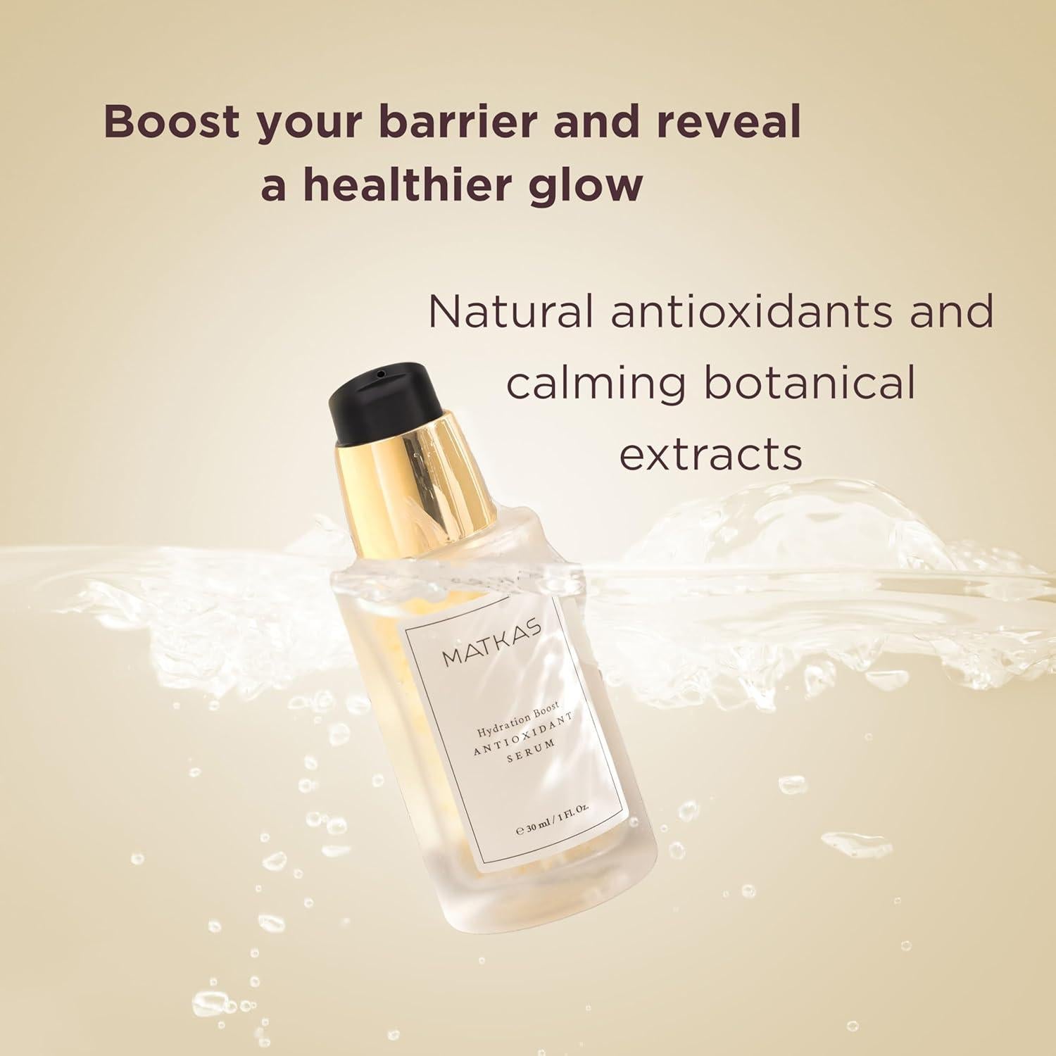 Sérum Antioxidante Matkas 30ml - Niacinamida 2% y Cica