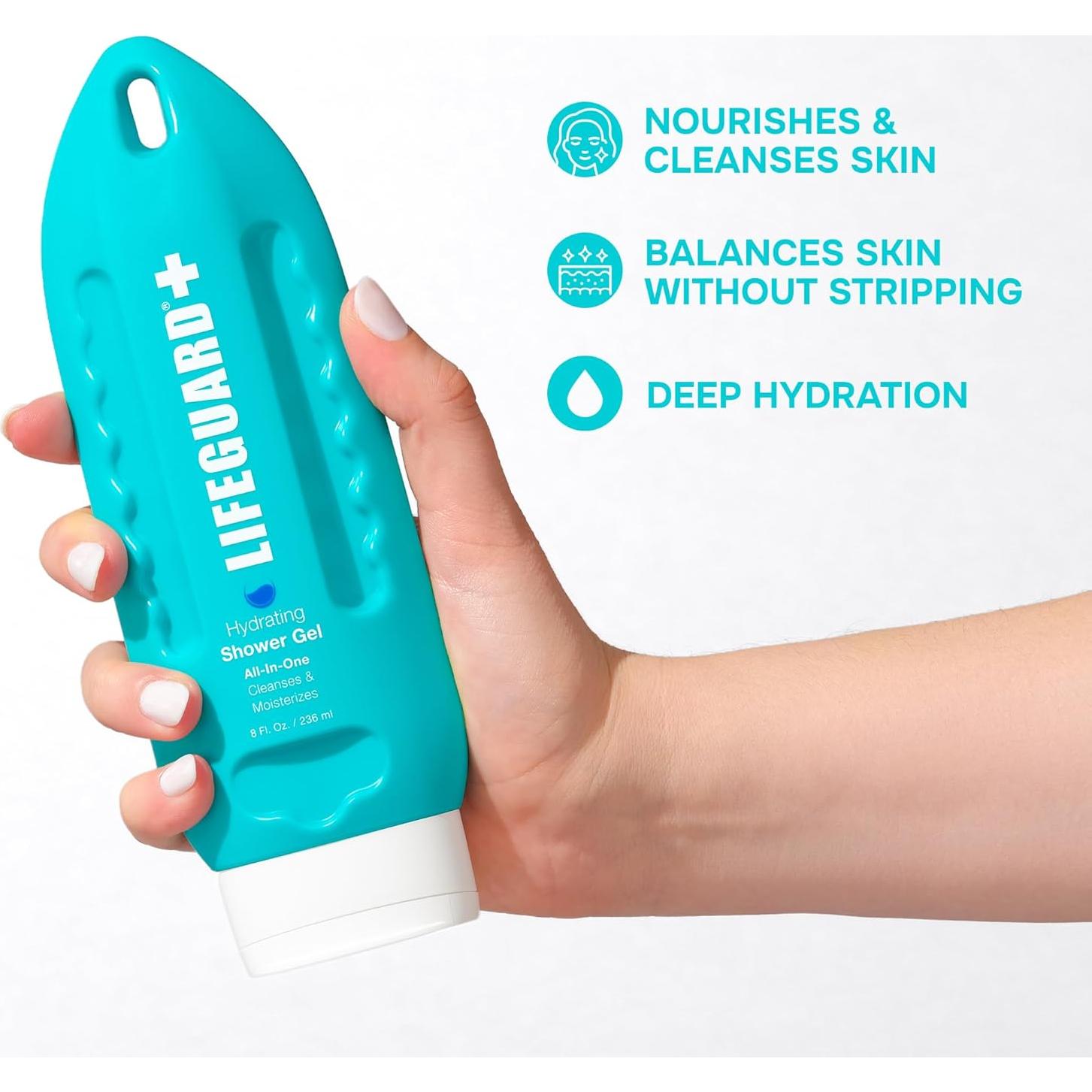 Gel de Ducha Todo en Uno Lifeguard 236.6 ml - Aroma a Higo Fresco