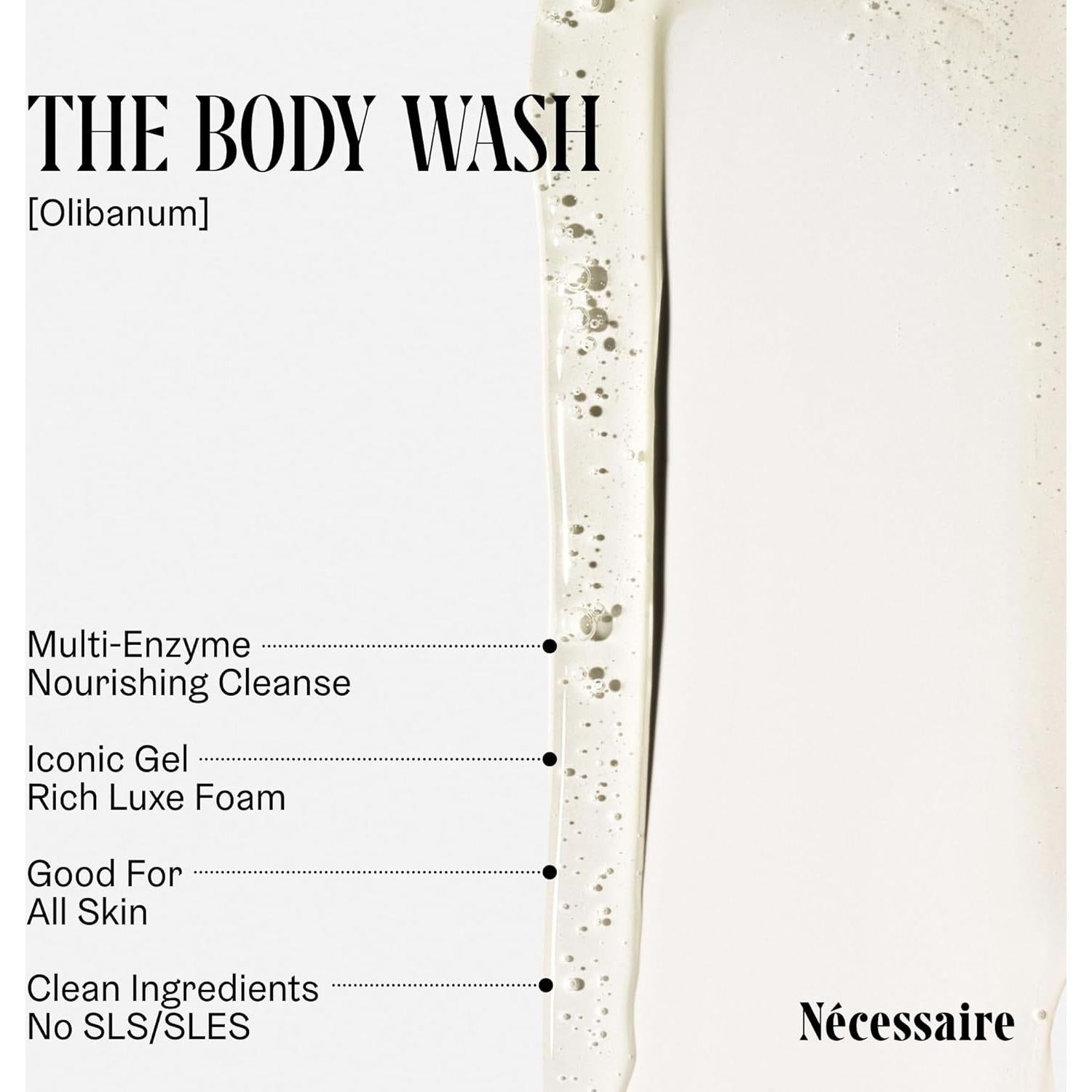 Gel de Ducha Natural Nécessaire Olibanum 100 ml - Piel Radiante