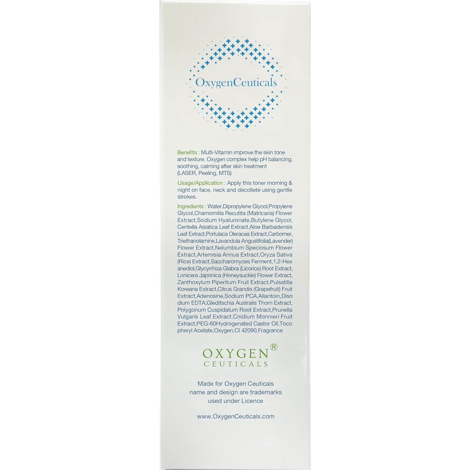 OxygenCeuticals Gel Tonificante 200ml - Hidratante Antienvejecimiento