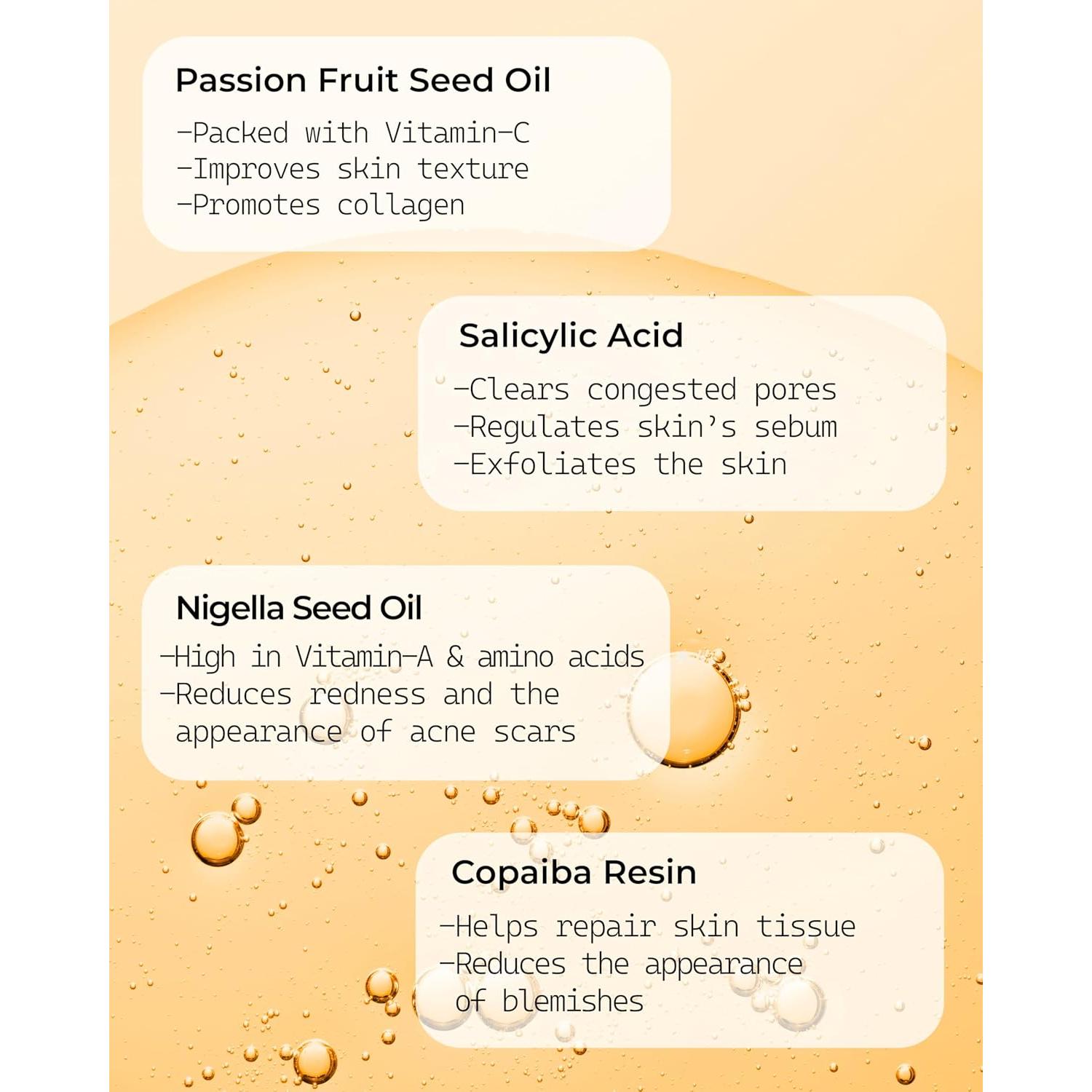 Aceite Facial Aclarador Murmure 28.35 ml - Ácido Salicílico