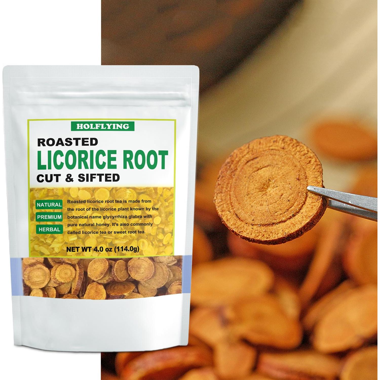 Té de Raíz de Regaliz Tostada Premium HOLFLYING 114g