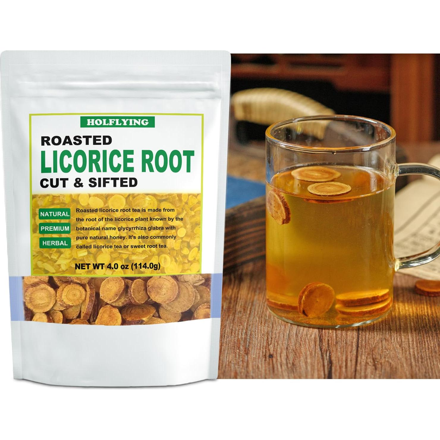 Té de Raíz de Regaliz Tostada Premium HOLFLYING 114g