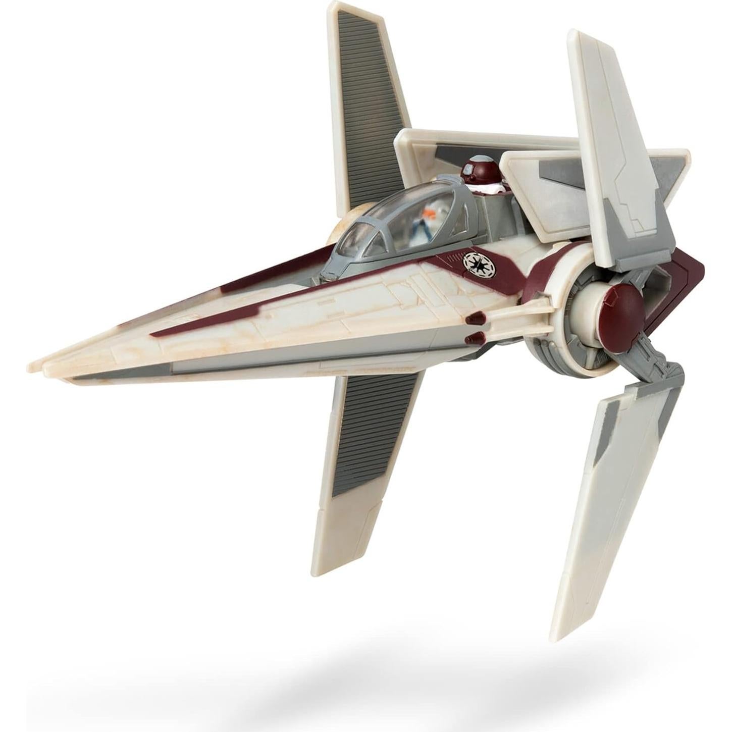 STAR WARS V-Wing Starfighter Jazwares 7,62 cm con Accesorios