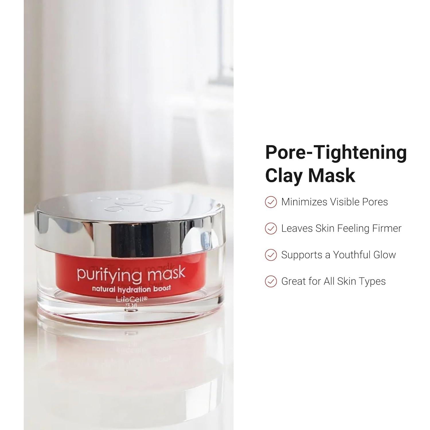 Mascarilla Purificante LifeCell 75ml - Limpieza Profunda Piel