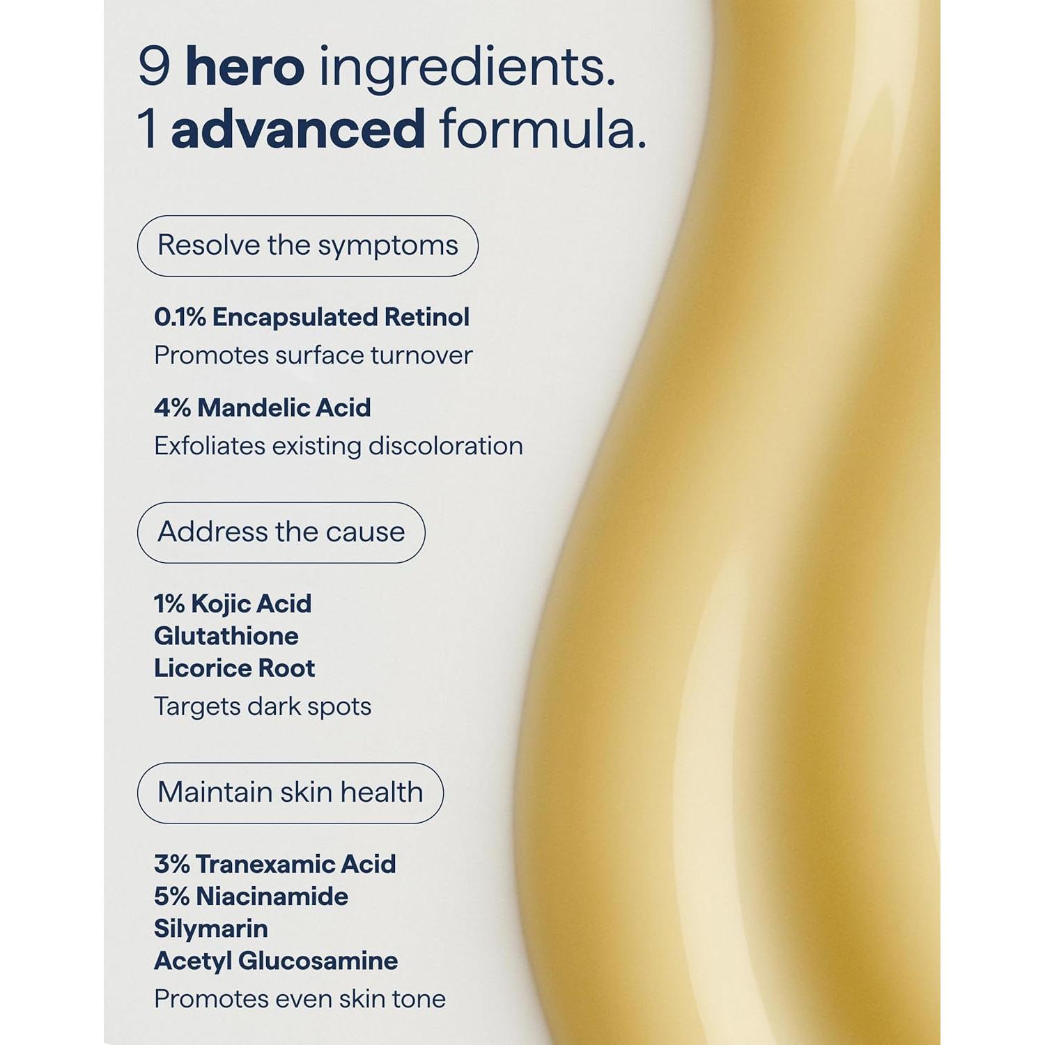 Tratamiento para Manchas Oscuras Dr. Shah - Retinol, Niacinamida