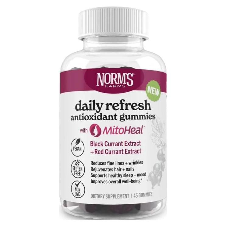 Gomitas Antioxidantes Norm's Farms 500mg MitoHeal 45 Unidades