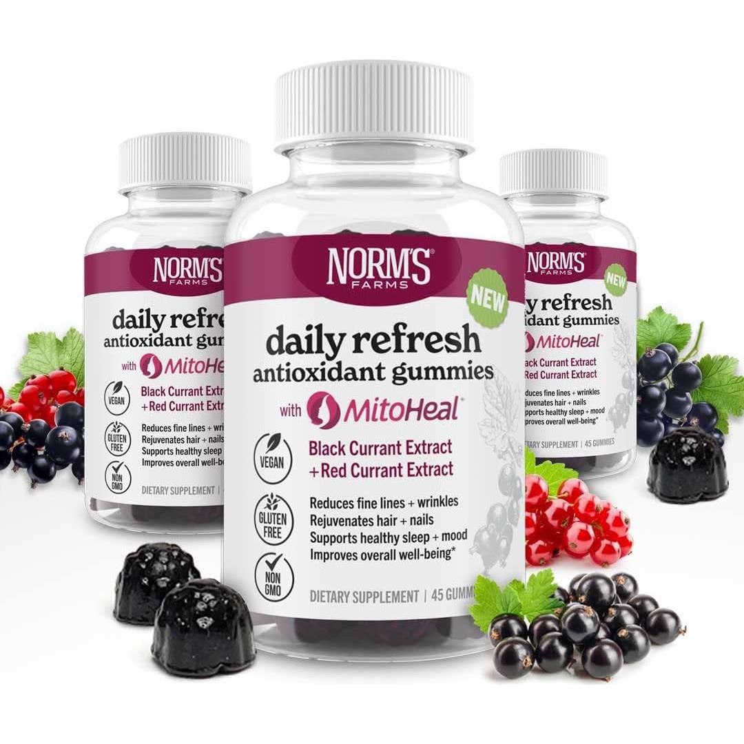 Gomitas Antioxidantes Norm's Farms 500mg MitoHeal 45 Unidades
