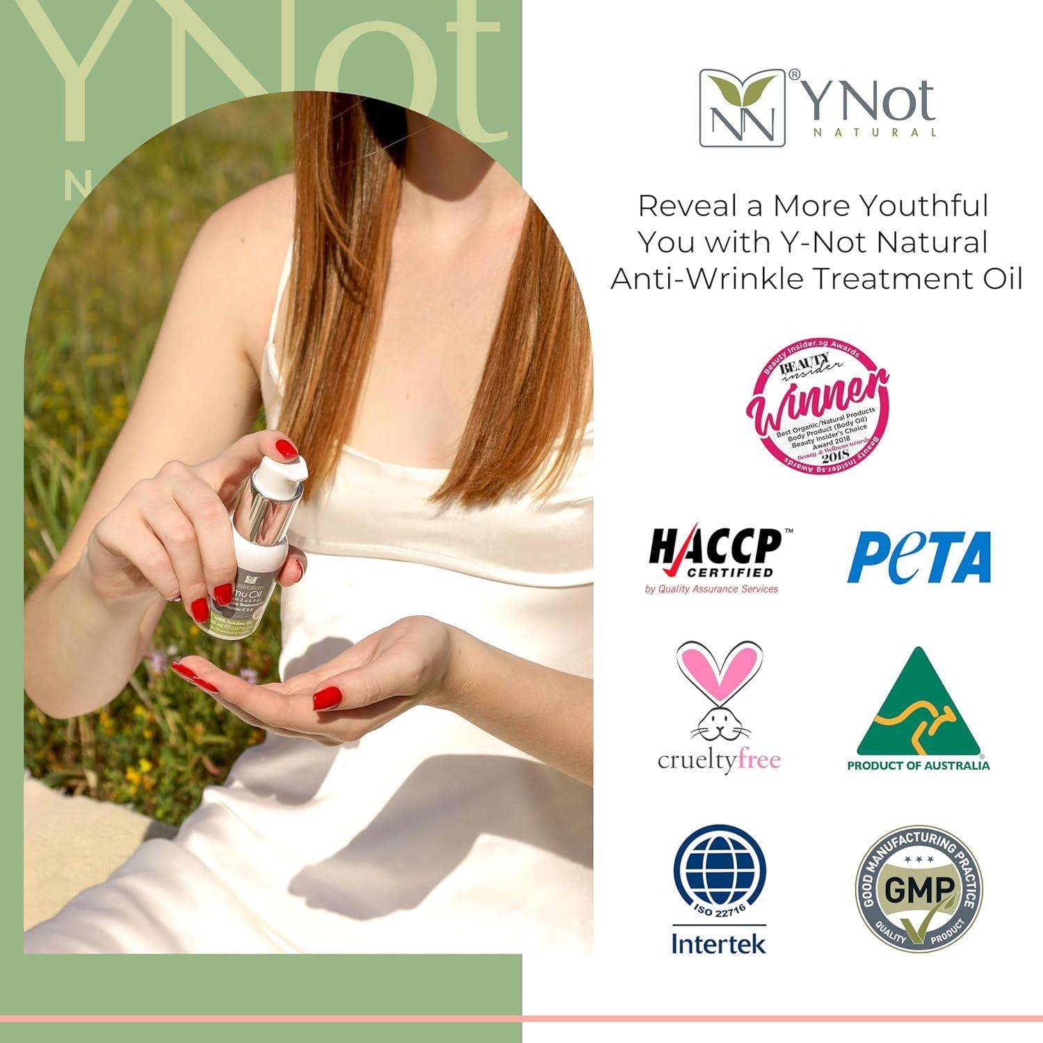 Suero Iluminador de Aceite de Emú Y-Not Natural 50ml