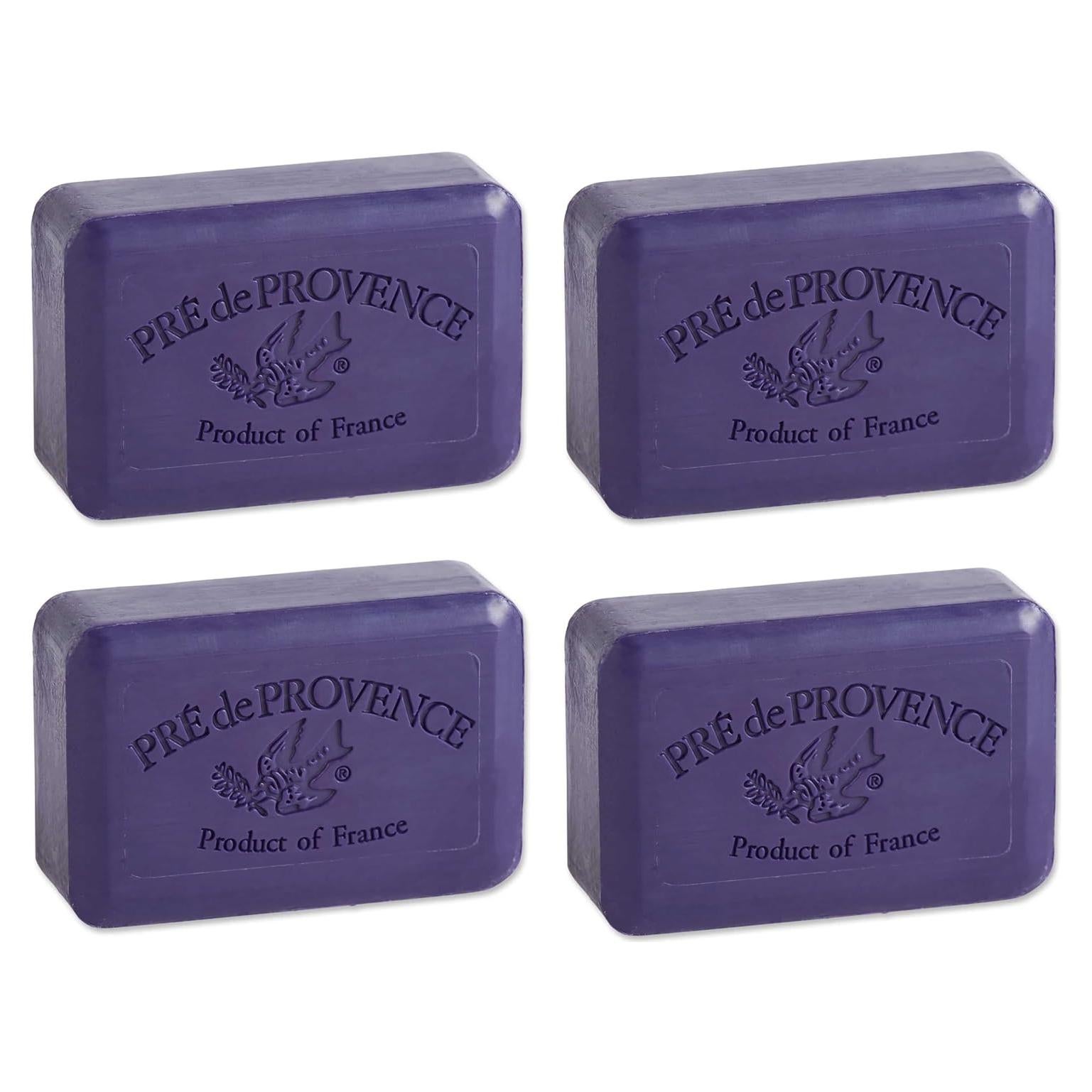 Jabón en barra 250g Pre de Provence Grosella Negra - Paquete 4