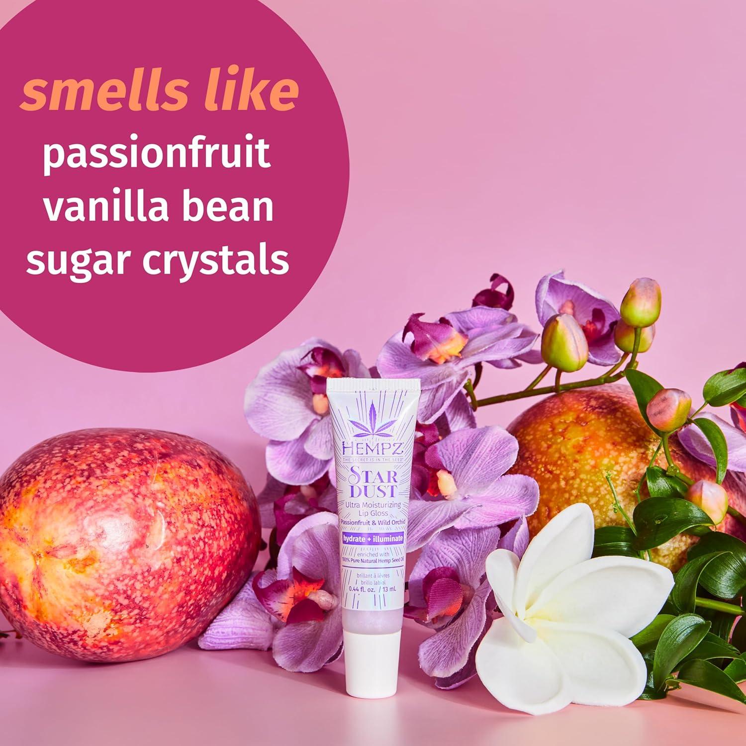 Brillo de Labios Star Dust Hempz 12.5 g Hidratante Iridiscente