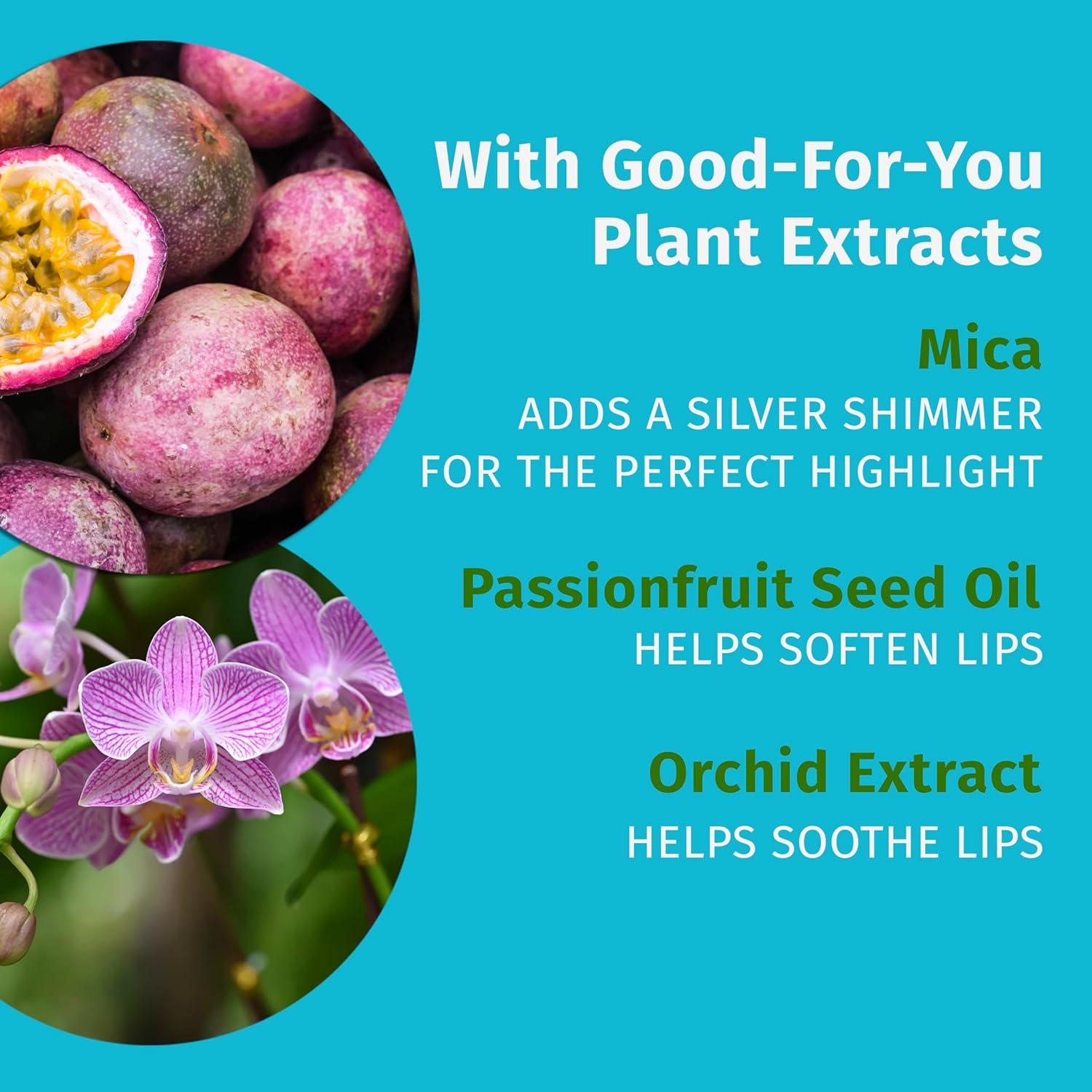 Brillo de Labios Star Dust Hempz 12.5 g Hidratante Iridiscente