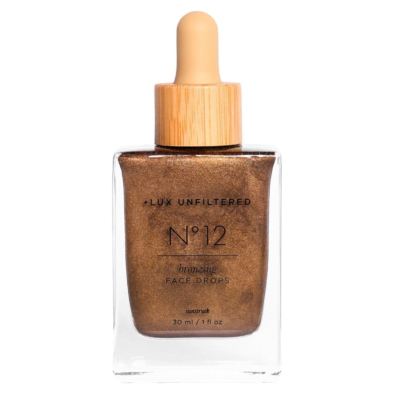 Gotas Bronceadoras para la Cara Lux Unfiltered N°12 Sunstruck - Veganas