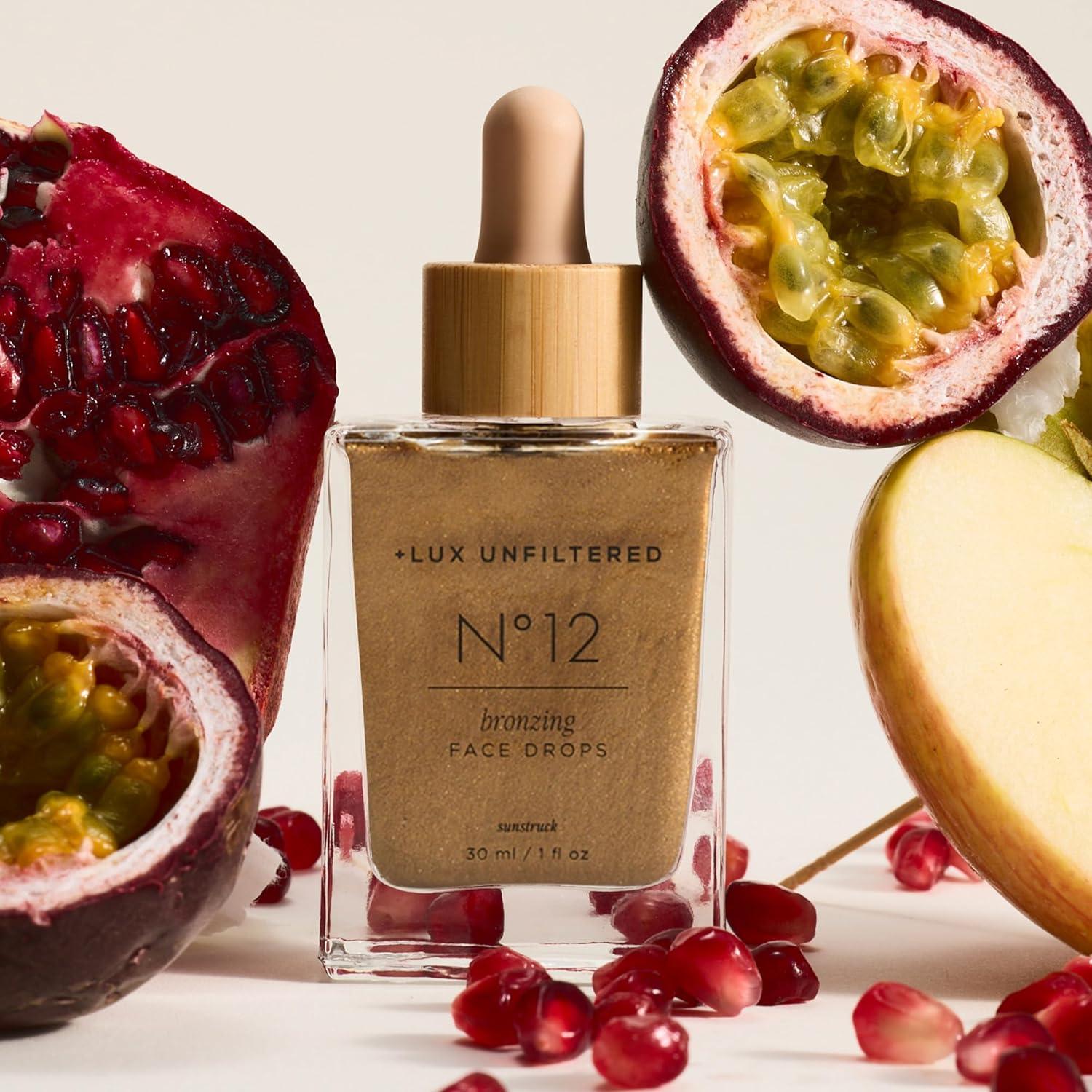 Gotas Bronceadoras para la Cara Lux Unfiltered N°12 Sunstruck - Veganas