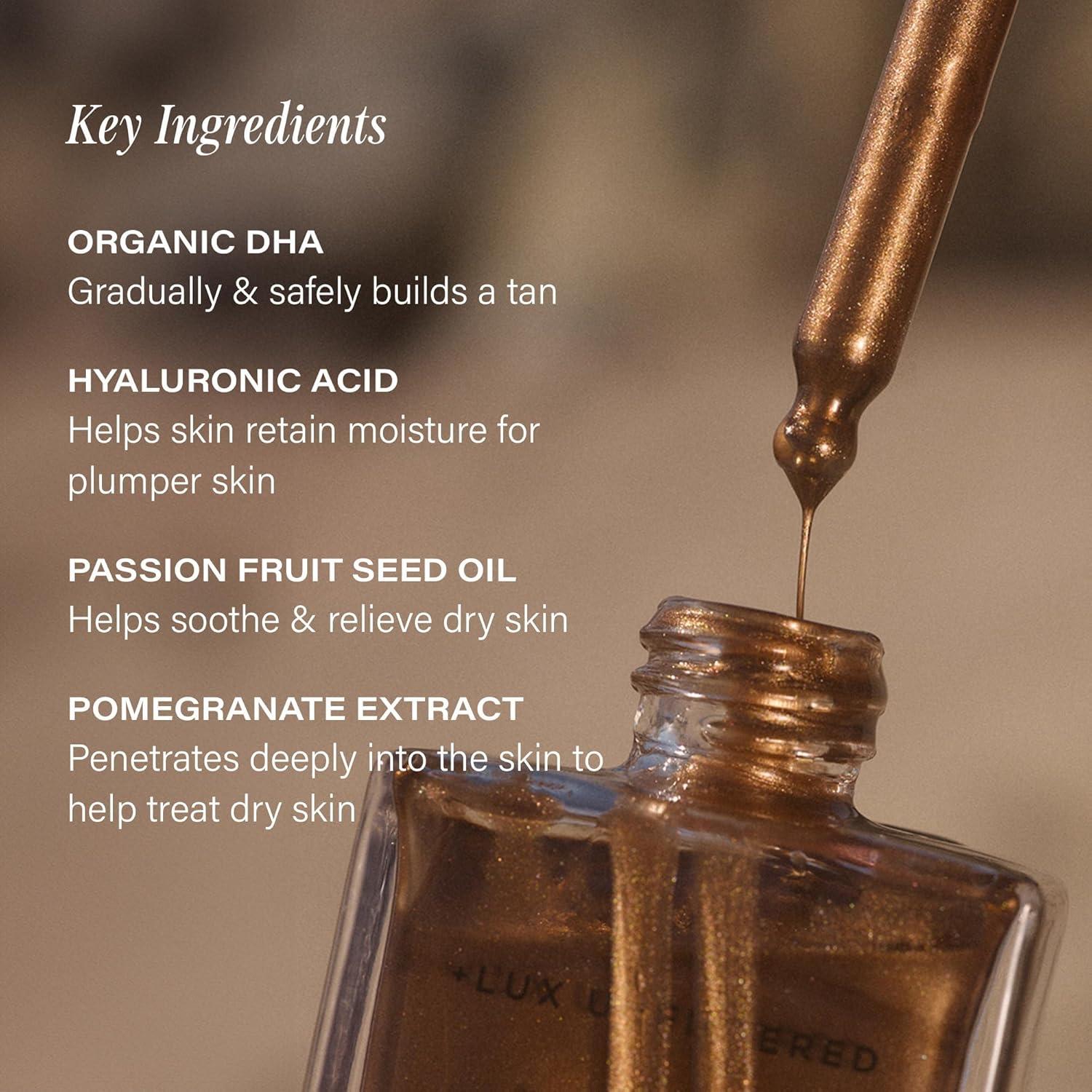 Gotas Bronceadoras para la Cara Lux Unfiltered N°12 Sunstruck - Veganas