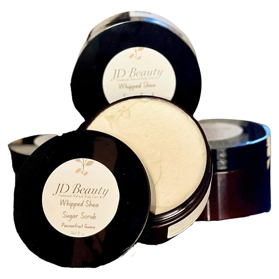 Exfoliante de Azúcar JD Beauty con Manteca de Karité 113g