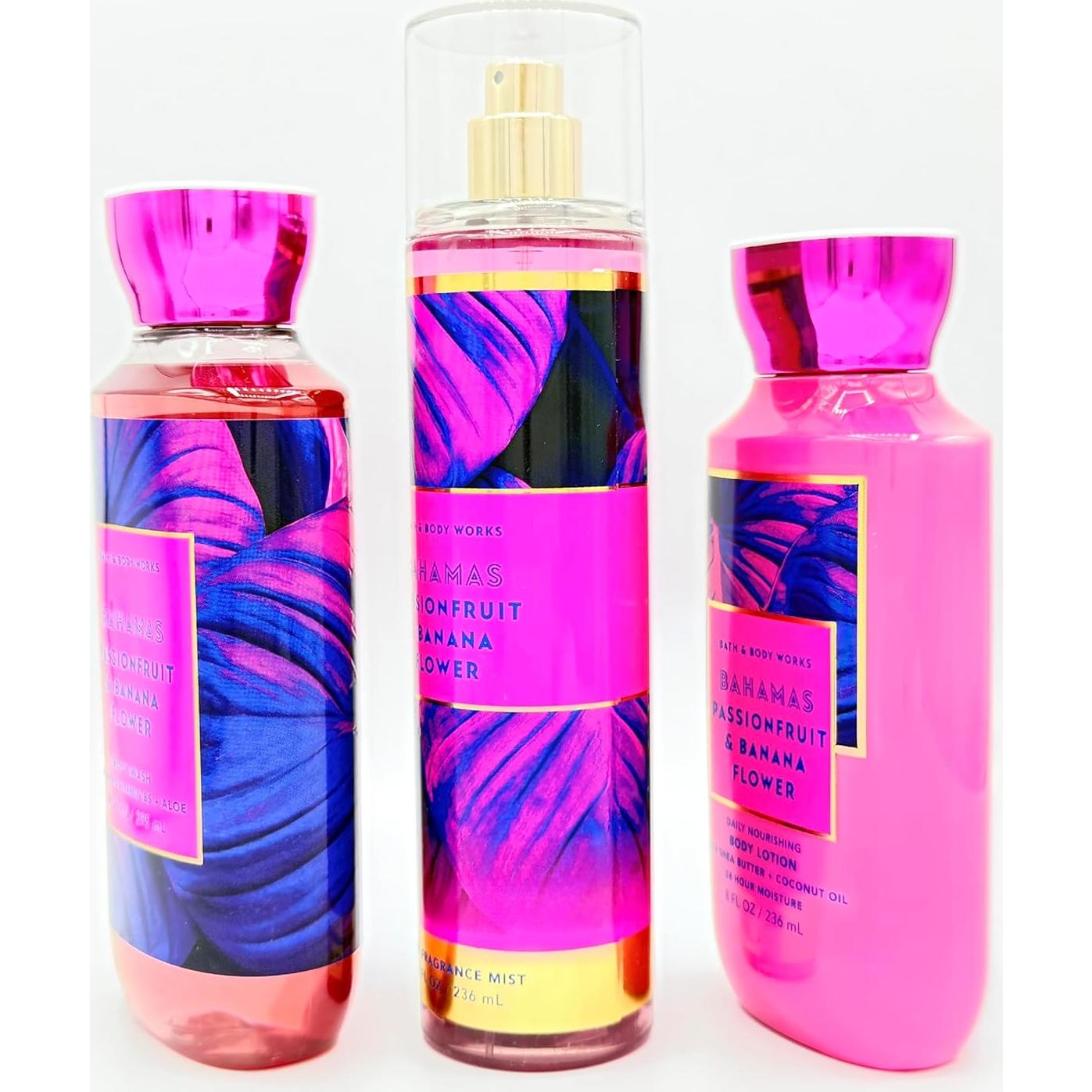 Paquete de baño Bath & Body Works 3 piezas Gel, Bruma y Loción