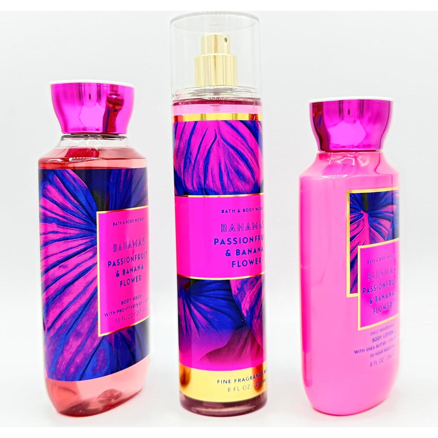 Paquete de baño Bath & Body Works 3 piezas Gel, Bruma y Loción