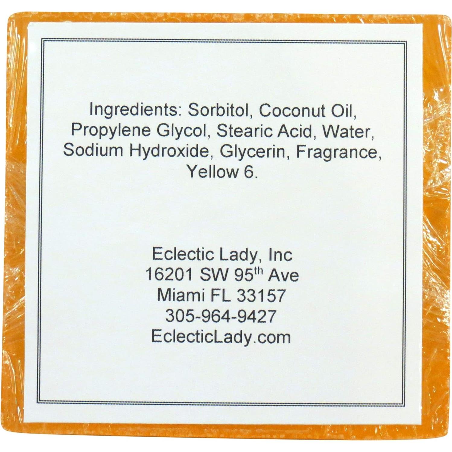 Jabón de Glicerina Nectarina de Maracuyá Eclectic Lady 113 g